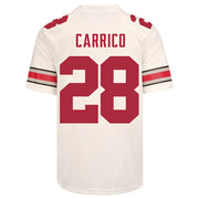 Ohio State Buckeyes Nike #28 Reid Carrico Student Athlete White Football Jersey