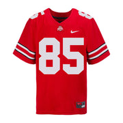 Ohio State Buckeyes Nike #85 Bennett Christian Student Athlete Scarlet Football Jersey