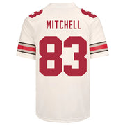 Ohio State Buckeyes Nike #83 Joop Mitchell Student Athlete White Football Jersey