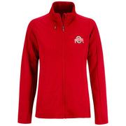 Ladies Ohio State Buckeyes Full Zip Generation Red Jacket