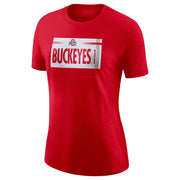 Ladies Ohio State Buckeyes Nike Monaco T-Shirt