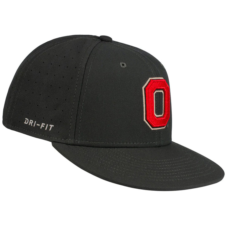 Ohio State Buckeyes Nike Aero Block "O" Fitted Hat
