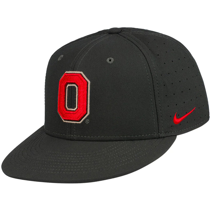 Ohio State Buckeyes Nike Aero Block "O" Fitted Hat