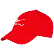 Ohio State Buckeyes Nike H86 Swoosh Wordmark Unstructured Adjustable Hat