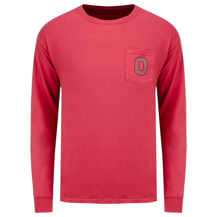 Ohio State Buckeyes Comfort Wash Long Sleeve T-Shirt