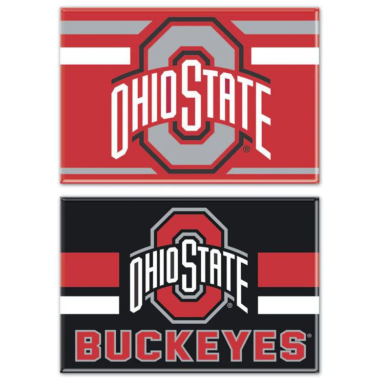 Ohio State Buckeyes 2-Pack Rectangle Magnet
