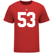Ohio State Buckeyes Luke Wypler #53 Student Athlete T-Shirt