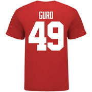 Ohio State Buckeyes #49 Patrick Gurd Student Athlete Football T-Shirt