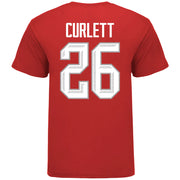 Ohio State Buckeyes #26 Emily Curlett Student Athlete Women's Hockey T-Shirt