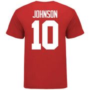 Ohio State Buckeyes #10 Xavier Johnson Student Athlete Football T-Shirt