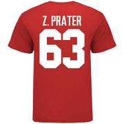Ohio State Buckeyes #63 Zach Prater Student Athlete Football T-Shirt