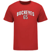 Ohio State Buckeyes Men's Hockey Student Athlete #65 C.J. Regula T-Shirt