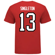 Ohio State Buckeyes Men's Hockey Student Athlete #13 Tate Singleton T-Shirt
