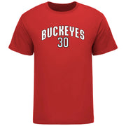 Ohio State Buckeyes Men's Hockey Student Athlete #30 Ryan Snowden T-Shirt
