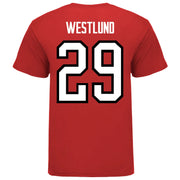 Ohio State Buckeyes Men's Hockey Student Athlete #29 Gustaf Westlund T-Shirt